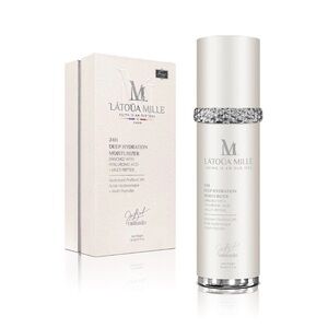 24H Deep Hydration Moisturizer - White and Silver